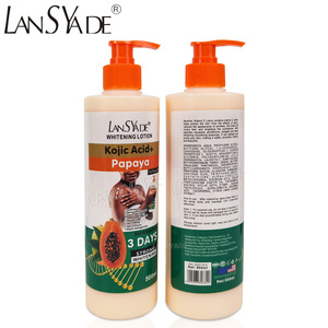 Loción Corporal Hidratante y Humectante <span class=keywords><strong>de</strong></span> Papaya Más Vendida - Crema Blanqueadora e Hidratante - Tónico Iluminador 500ml - Product Image 1