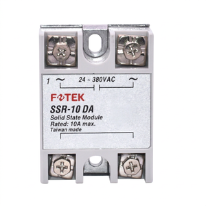 ตัวแทนจำหน่าย โซลิดสเตตรีเลย์เฟสเดียว SSR-10DA SSR-25DA SSR-40DA SSR-50DA SSR-25AA รุ่นเล็ก FOTEK - Product Image 1