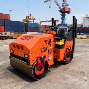Compacteur routier à double tambour avec <span class=keywords><strong>cabine</strong></span>, fourni par l'usine - Product Image 4