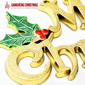 Letrero Navideño con la Frase 'Feliz Navidad', Adorno Colgante para Puerta, Decoración para Árbol de Navidad - Product Image 3