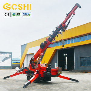 Mini gru a ragno da 5t con cestello per operatore, ventosa per vetri <span class=keywords><strong>e</strong></span> braccio estensibile per il sollevamento <span class=keywords><strong>e</strong></span> la manutenzione di facciate in edifici alti - Product Image 1