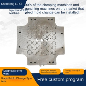 자동 전자기 척 사출 성형기 전기 영구 자석 마그네틱 템플릿 급속 금형 교체 시스템 - Product Image 5