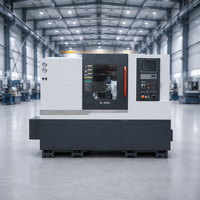 Tour CNC à banc incliné LK-200L haute précision avec contrepoinçon programmable