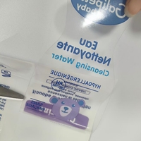 Étiquettes autocollantes personnalisées imperméables en rouleau, étiquettes privées, étiquettes chimiques pour bouteilles, logo
