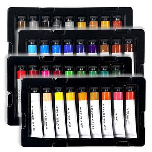 Set di <span class=keywords><strong>colori</strong></span> acrilici di 36 tubi da 0.74 once/22ml include 6 <span class=keywords><strong>colori</strong></span> metallici, pigmenti ricchi, per artisti e Hobby - Product Image 3