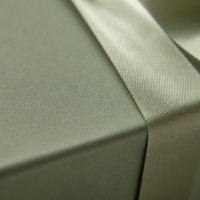 Caja Magnética Verde Salvia Personalizada A5, Caja de Regalo de Papel Rígido Plegable Profunda, Superficie Lisa con Textura Mate, Caja de Lujo