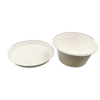 Tasse de Sauce en papier 2oz assiettes et tasses jetables canne à sucre Bagasse tasse d'emballage alimentaire top vendeur 2022