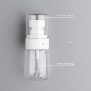 Bouteilles de voyage 15ml 30ml 50ml 60ml 80ml 100ml – Préformes carrées uniques pour cosmétiques, flacons pulvérisateurs mignons pour animaux de compagnie - Product Image 3