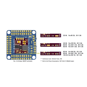Mateksys <span class=keywords><strong>matek</strong></span> F405-HDTE กล่องดำ9 ~ 16V BEC OSD ควบคุมการบิน <span class=keywords><strong>F4</strong></span> 7g สำหรับเครื่องบิน RC fdrones ปีกคงที่3-12S inav fxb - Product Image 5