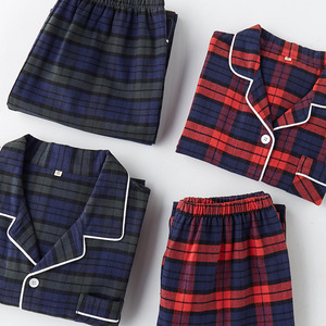 Conjuntos de <span class=keywords><strong>Pijamas</strong></span> Térmicos de Franela para <span class=keywords><strong>Hombre</strong></span> al por Mayor, Trajes de Noche Gruesos de Forro Polar Coral, Ropa de Descanso - Product Image 3
