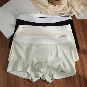 Boxer Estivi da Uomo in Tessuto Morbido Senza Cuciture, Alta Elasticità, Taglie Grandi, Vita Media, Traspiranti ed Ecologici - Product Image 3