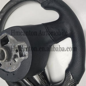 Volant de voiture en cuir perforé en fibre de carbone pour Skoda Octavia – Offre spéciale - Product Image 3