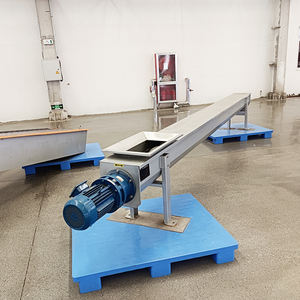 IEPP fabricant usine fournisseur WWTP boues déshydratées boue gâteau fumier bouse machine de transfert spirale vol convoyeur sans abricot - Product Image 4