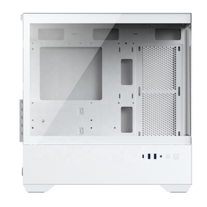 JNP Factory Gaming Matx Mid Tower Computer Cases Torres White <span class=keywords><strong>Power</strong></span> Supply Fan Water Cooling System Game Case para PC - Product Image 5