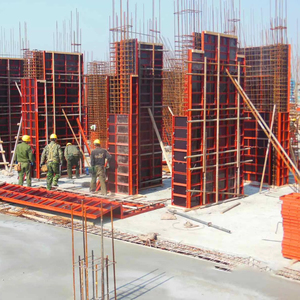 Cường độ cao tái sử dụng khung thép ván Khuôn bảng điều khiển cho biệt thự xây dựng bê tông thép ván ép hệ thống dễ dàng lắp ráp cao - Product Image 1