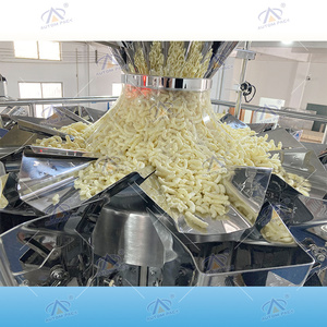 Machine d'emballage automatique à faible coût pour noix, gâteaux <span class=keywords><strong>de</strong></span> riz, bonbons, céréales, graines, snacks, aliments soufflés et chips, avec remplissage par poids et <span class=keywords><strong>film</strong></span> aluminium - Product Image 2