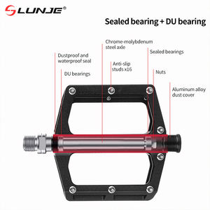LUNJE <span class=keywords><strong>MTB</strong></span> ultraligero <span class=keywords><strong>pedales</strong></span> <span class=keywords><strong>MTB</strong></span> bicicleta ciclismo rodamiento <span class=keywords><strong>pedales</strong></span> <span class=keywords><strong>planos</strong></span> <span class=keywords><strong>MTB</strong></span> para montaña carretera BMX piezas de bicicleta <span class=keywords><strong>pedales</strong></span> de bicicleta - Product Image 5
