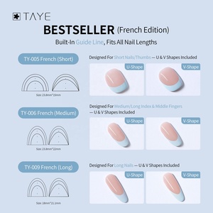 Autocollant transparent de haute qualité pour la décoration des ongles, prix de gros - Product Image 5
