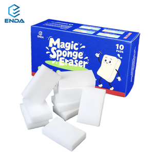 Juego de <span class=keywords><strong>10</strong></span> Esponjas Mágicas de Limpieza para Cocina con Caja Personalizada, Esponja de Melamina Nano Borradora Personalizada - Product Image 1