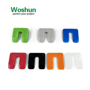 Woshun 50x47/50mm Glaze Bảng điều chỉnh shims cửa sổ và kính đóng gói Miếng đệm có thể điều chỉnh nhựa kính khối thủy tinh - Product Image 6