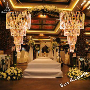 Mariage clair acrylique mariage haut plafond <span class=keywords><strong>lustre</strong></span> lustres décoration pour les événements de banquet de mariage - Product Image 2