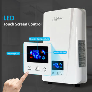 Chauffe-eau sans réservoir à commande tactile 5500W, avec télécommande WiFi, Protection de sécurité étanche IPX4, économie d'énergie pour la maison - Product Image 5