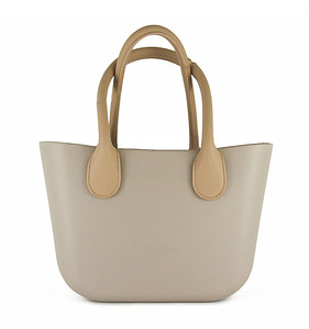 Bolso de mano grande estilo clásico para mujer, bolsa de mano de EVA, resistente al agua, con <span class=keywords><strong>asas</strong></span> y bolsa interior, color amarillo, nuevo diseño - Product Image 3