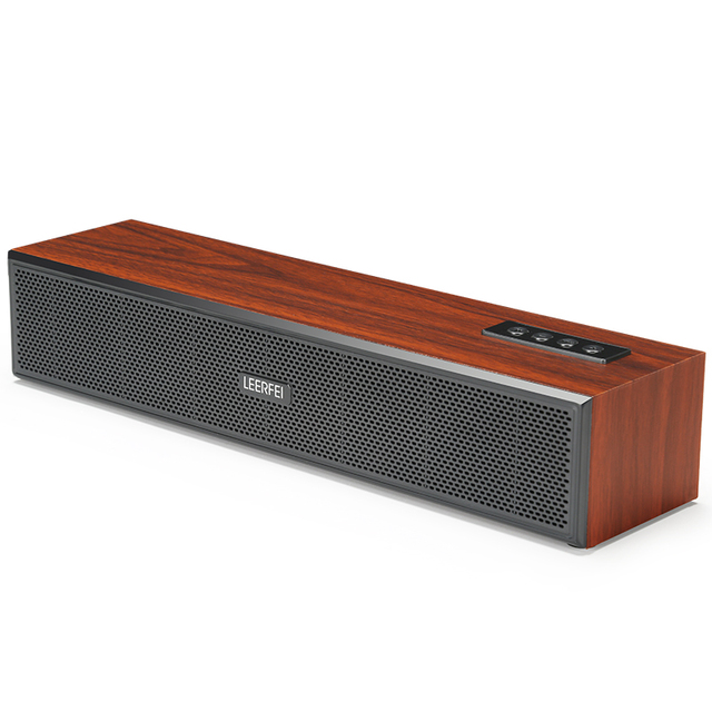 2.0-Channel USB Wireless for Bluetooth Speaker Small Stereo Bookshelf Speaker for Computer & Mobile Phone Home Office Use