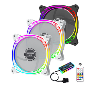 Miễn phí Mẫu lovinglcool khung gầm máy tính argb Fan tản nhiệt Cooler quạt làm mát LED <span class=keywords><strong>PC</strong></span> trường hợp miễn phí biểu tượng tùy chỉnh 120mm argb Fan - Product Image 3