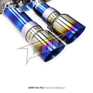 OEM Valvetronic Boska <b>Exhaust</b> System for BMW M3/M4 F80 F82 3.0T 2015-2019 Equal Length Midpipe Titanium Catback <b>Muffler</b> - Product Image 4