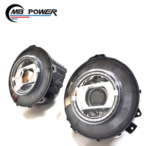Classe G W463 tête lumières pour classe G W463 G500 G550 G55 G63 l'ancien au nouveau lampes frontales 2008-2018y argent - Product Image 3