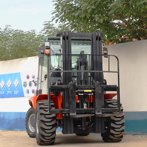 Mingsheng 3トンオフロードフォークリフト倉庫輸送4トン5トンマウンテンフォークリフトディーゼルパワー全地形ディーゼルフォークリフト - Product Image 2