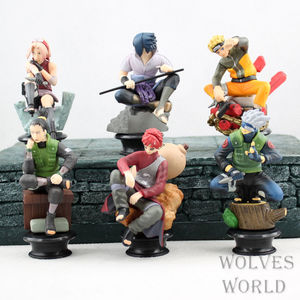 Set de Ajedrez de Cristal de 6 Piezas para Mercancía de Anime, con Figuras Decorativas de Gaara en Bolsa - Product Image 2