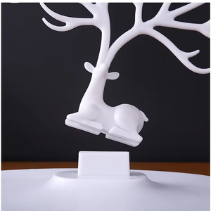 Expositor de Joyería al por Mayor, Bandeja Organizadora en Forma de Árbol, Estantes de Almacenamiento para Pendientes, Collares, Anillos, Cajas, Estuche, Organizador de Escritorio, Soporte para Maquillaje - Product Image 4