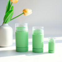 Emballage cosmétique personnalisé, conteneur de bâton de crème solaire, plastique vide, 15g 30g 50g 75g, tube de déodorant
