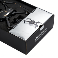 Boîte d'accessoires pour drone en carton ondulé, emballage robuste avec doublure en mousse, pour ranger le mini-drone et ses pièces, pour un stockage sécurisé
