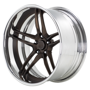 Jantes <span class=keywords><strong>en</strong></span> alliage forgées sur mesure SY-302 Billet ACCELERATOR concaves chromées <span class=keywords><strong>en</strong></span> 2 parties, 22, 24, 26, 28 pouces, à lèvres profondes, 5 ou 6 boulons - Product Image 5