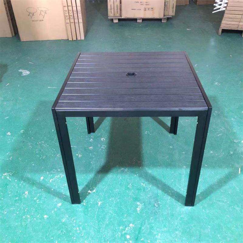 80 table carrée en vrac (trou ouvert supplémentaire)