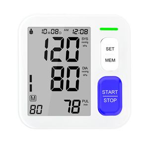 Alta Qualidade Recarregável Braço Pressão Arterial Monitor Automatizado Custom Bp Máquina Elétrica Bp Monitor Para Uso Doméstico - Product Image 5