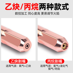 G01-30/100 Torch Nozzle Acetylene Propane Gas Cutting Jet Suction Type High Accuracy - Product Image 3