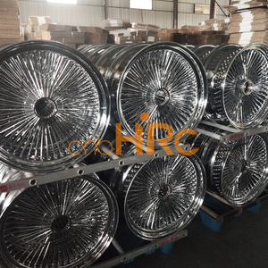 Forged Wheels Luxury <strong>Rim</strong> 17 18 19 20 21 22 23 24 25 26 Inch 13x7 14x7 100 Spoke <strong>Dayton</strong> Chrome Knock off 24 Inch Wire <strong>Rims</strong> - Product Image 3