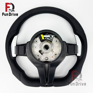 Volante Deportivo de Cuero con Calefacción para <span class=keywords><strong>BMW</strong></span> <span class=keywords><strong>Serie</strong></span> F F31 F01 F07 X3 F25 F33 F90 M5 X4 F26 F06 F87 F44 F87 M2 X1 F48 F34 M Sport, Disponible en <span class=keywords><strong>Stock</strong></span> - Product Image 5