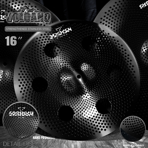 PD OEM a basso Volume materiale professionale pratica piatti Set all'ingrosso all'ingrosso di percussioni silenziose per uso domestico Set Set <span class=keywords><strong>7</strong></span> pezzi - Product Image 6