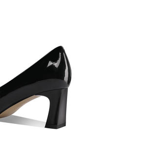 Fabricant Escarpins de Bureau Élégants sur Mesure pour Femme à Talons Hauts et Bout Carré en Cuir Véritable - Product Image 3