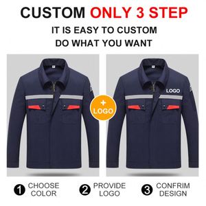 Chaqueta de <span class=keywords><strong>Trabajo</strong></span> para Mujer, Traje de Manga Larga, Ropa de <span class=keywords><strong>Trabajo</strong></span> para Hombre, Uniforme para Dama - Product Image 2