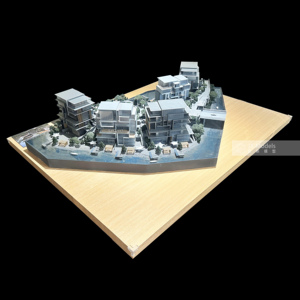 Mô hình quy mô xây dựng kiến trúc tùy chỉnh cho căn hộ biệt thự phát triển bất động sản-Thiết kế mô hình 3D thu nhỏ chính xác cao - Product Image 1