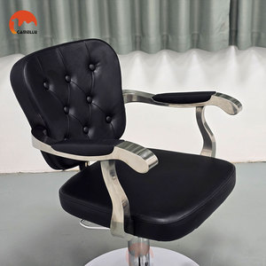 Poltrona da Barbiere Idraulica con Bottoni Diamantati per Spa, Salone di Bellezza e <span class=keywords><strong>Parrucchiere</strong></span> - Product Image 6