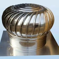 Ventilateur de toit à énergie éolienne en acier inoxydable, ventilateur d'extraction sans alimentation, équipement industriel OEM ODM