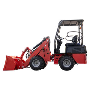 Eur5 EPA4 roda kecil depan pemuat Mini dengan 4-in-1 ember/bor putar/Pitchfork/wide Cab - Product Image 1