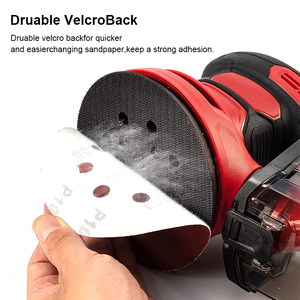 Đĩa Giấy Nhám 5 Inch 125Mm 8 Lỗ Và Đĩa Chà Nhám Đĩa Giấy Nhám Oxit Nhôm Tròn 120 Grit Cho Máy Chà Nhám Quỹ Đạo - Product Image 2